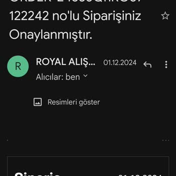 Para İadesi Yapılmayan Sipariş Sorunu