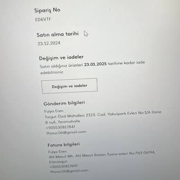 İade Sürecinde Yaşanan Sorunlar Ve Para İadesi Talebi
