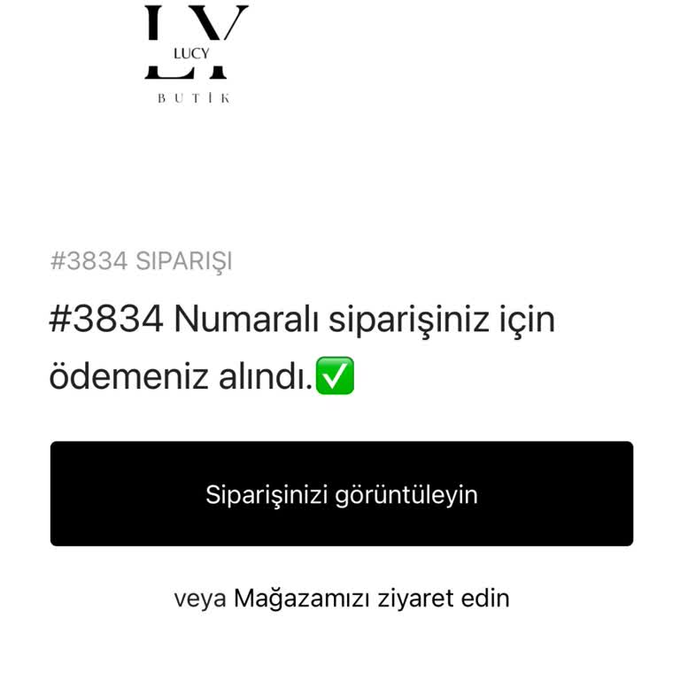 Lucy Butik'ten Alışverişte Sorun: Ürün Teslim Edilmedi