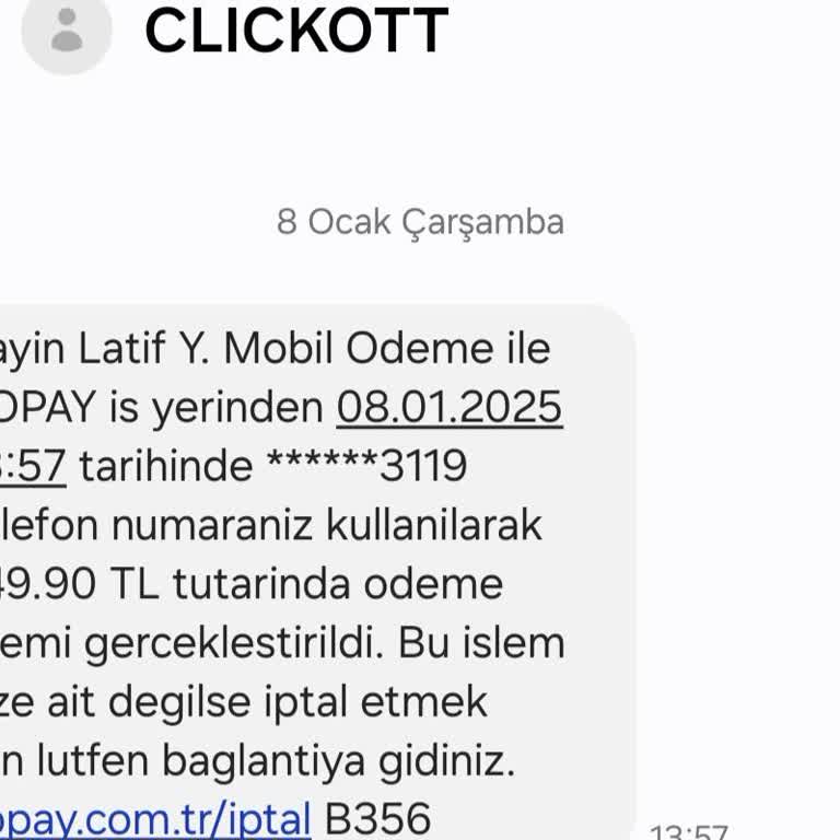 İzinsiz Alışveriş Mağduriyeti