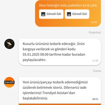 Kırık Ürün Ve Yanıltıcı Tedarik Süreci Mağduriyeti