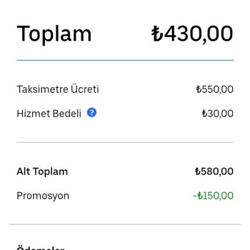 Uber'de Beklenmedik Ücret Şoku!