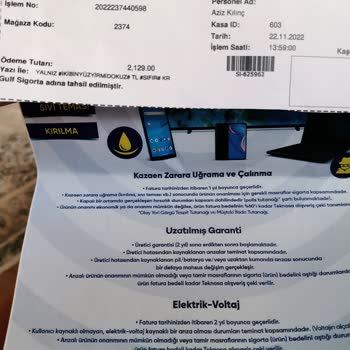 Teknosa Kasko Sigortası İle Yaşadığım Hayal Kırıklığı