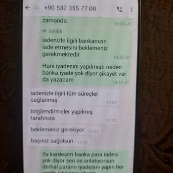 Kedi Maması Siparişi İptali Sonrası Para İadesi Sorunu