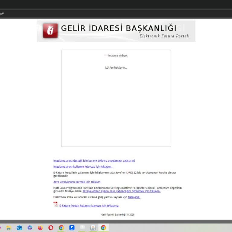 E-Fatura Portalına Giriş Sorunu Ve İletişimsizlik