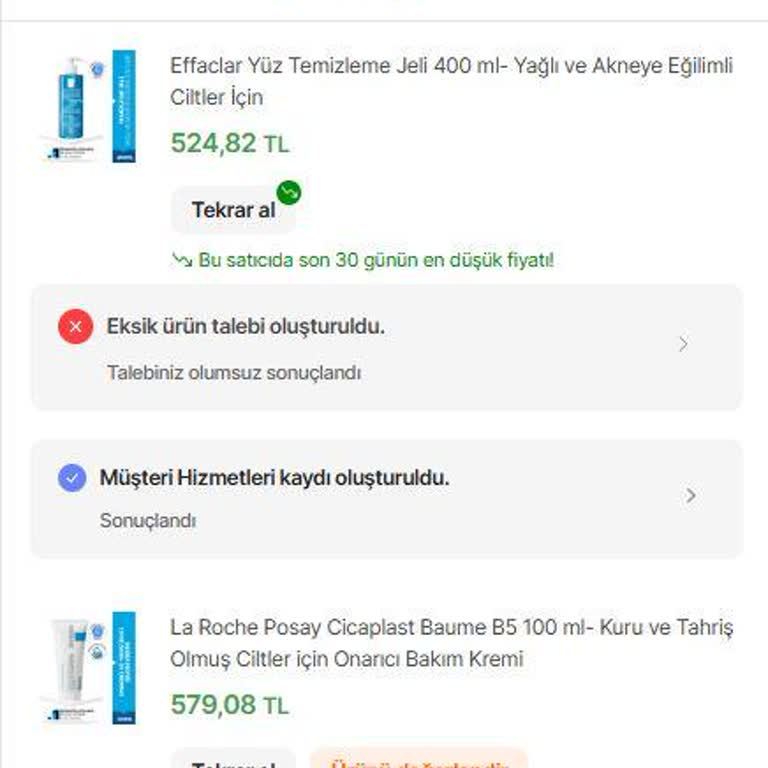 Eksik Ürün Ve Yanıltıcı İletişim Sorunu