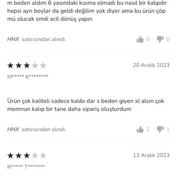 Yanlış Beden Ve İade Sorunu