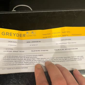 Greyder Çocuk Ayakkabısında Kalite Sorunu Ve Garanti Problemi