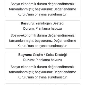 Sosyal Destek Başvurumun Uzun Süreli Bekletilmesi