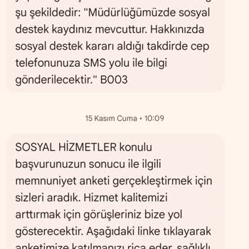 Sosyal Destek Başvurumun Uzun Süreli Bekletilmesi