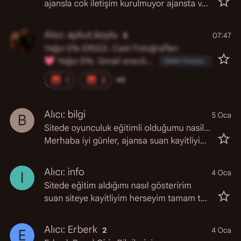 Erberk Ajans'ta Kayıt Sonrası İlgisizlik Ve İade Talebi