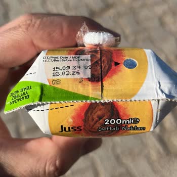 Juss Meyve Suyu Paketinde Şişme Ve Güvenlik Endişesi