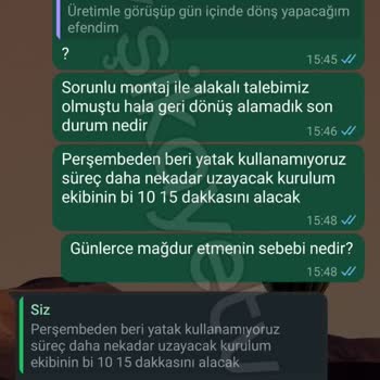 Koçtaş'tan Aldığımız Ranza Sorunları Ve İletişim Krizi