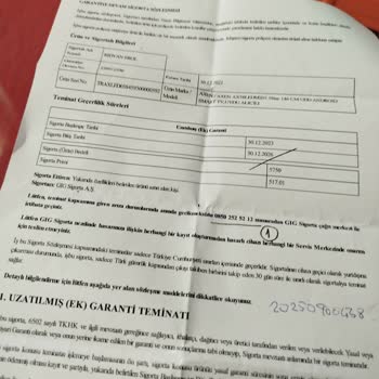 Gig Sigorta Şirketi İle Sürekli Oyalama Sorunu