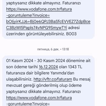 Vodafone Fatura Sorunları Ve Abonelik Mağduriyeti