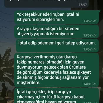 Yanıltıcı Sipariş Durumu Ve İletişimsizlik Mağduriyeti