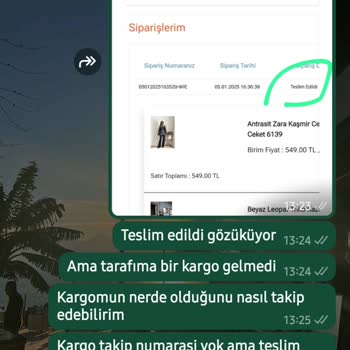 Yanıltıcı Sipariş Durumu Ve İletişimsizlik Mağduriyeti