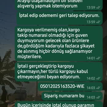Yanıltıcı Sipariş Durumu Ve İletişimsizlik Mağduriyeti