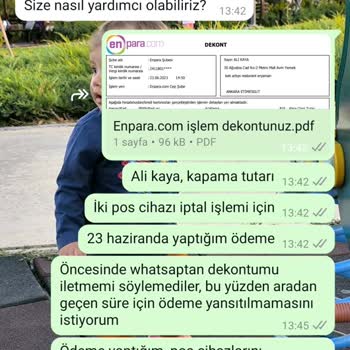 Ödeal İle Yaşanan Pos Cihazı Sorunu Ve İcra Tehdidi