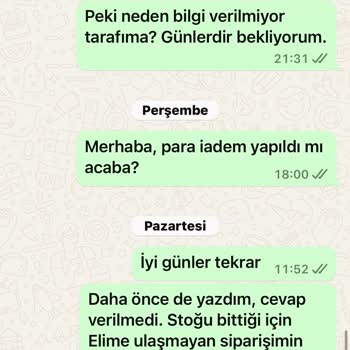 Sipariş İptali Ve İade Sorunu