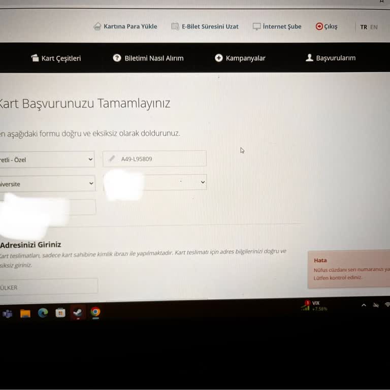 Passolig Başvurusunda Kimlik Seri No Sorunu Ve Çözüm Eksikliği