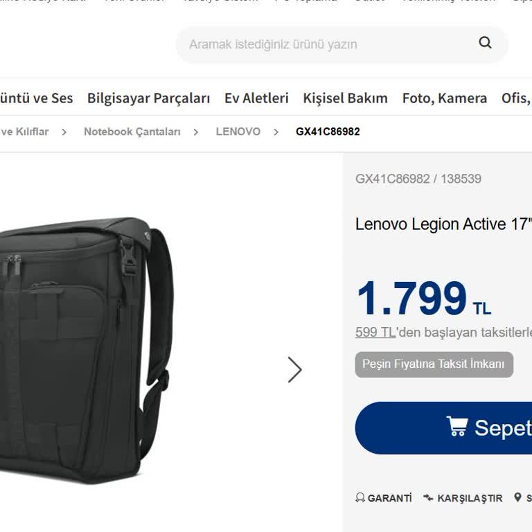 Yanlış Fiyatlandırılan Laptop Çantası Sorunu