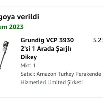Grundig El Süpürgesi Üretim Hatası Sorunu