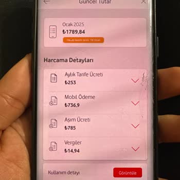 Vodafone Abonelik Sorunu Ve Yüksek Fatura Şikayeti