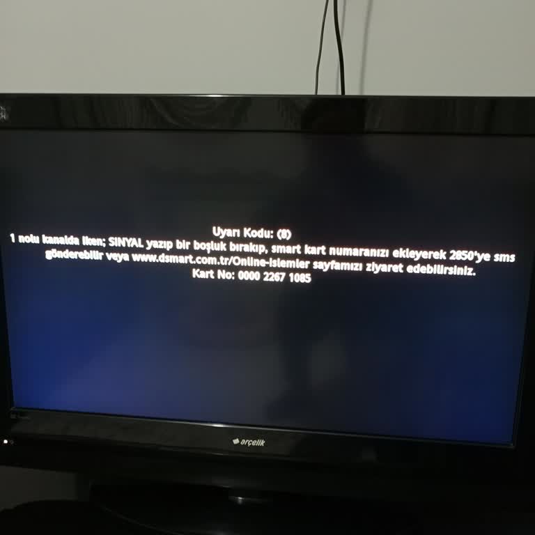 D-Smart Uydu Alıcısında Sinyal Sorunu Ve Müşteri Hizmetleri İlgisizliği