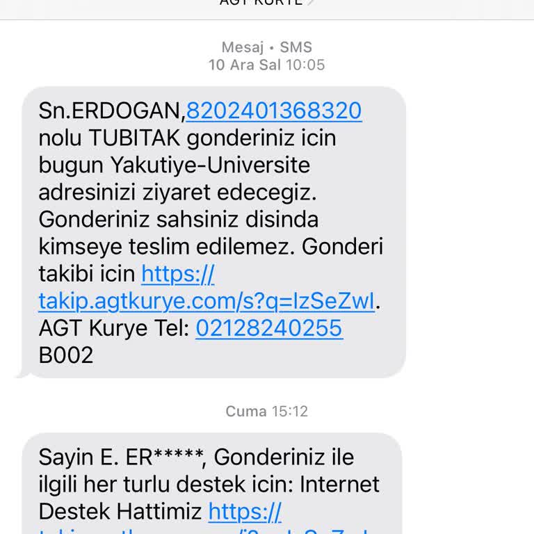 TÜBİTAK Ve AGT Kurye Arasında Kaybolan İmza: İki Aydır Çözülmeyen Mağduriyet