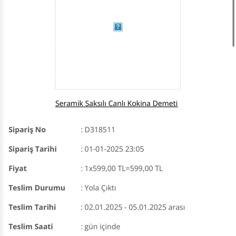 Teslim Edilmeyen Sipariş Ve Ulaşılamayan Müşteri Hizmetleri