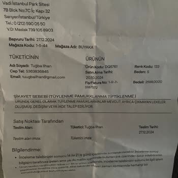 Sneaks Up Mağazasında Müşteri Memnuniyetsizliği Ve Ürün Kalitesi Sorunu