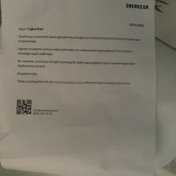 Sneaks Up Mağazasında Müşteri Memnuniyetsizliği Ve Ürün Kalitesi Sorunu