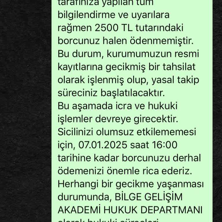 Sahte Eğitim Sertifikası Ve Tehditler Babamı Mağdur Ediyor