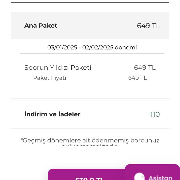 Taahhüt Yenilemesi Sonrası Beklenmedik Fatura Artışı