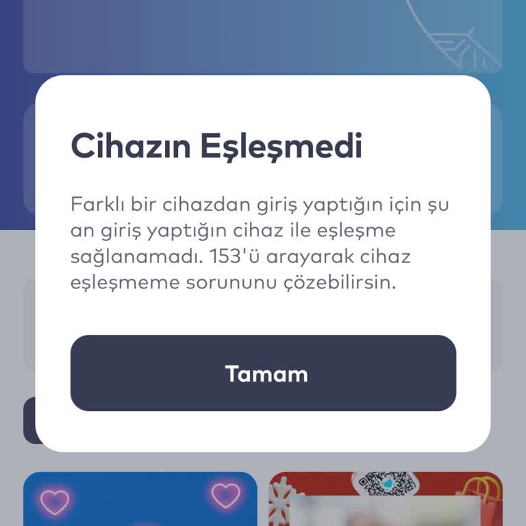 İstanbulkart Mobil Uygulamada Cihaz Eşleşme Sorunu