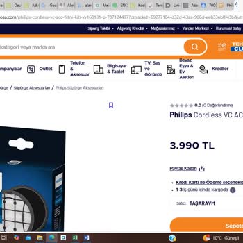 Philips Süpürge Filtre Fiyatları Ve Stok Sorunu
