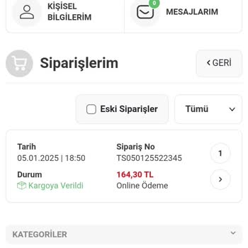Yanlış Ürün Gönderimi İle Mağduriyet