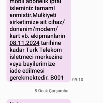 Türk Telekom Hattı Kapatma Sorunu Ve Yanıltıcı İşlemler