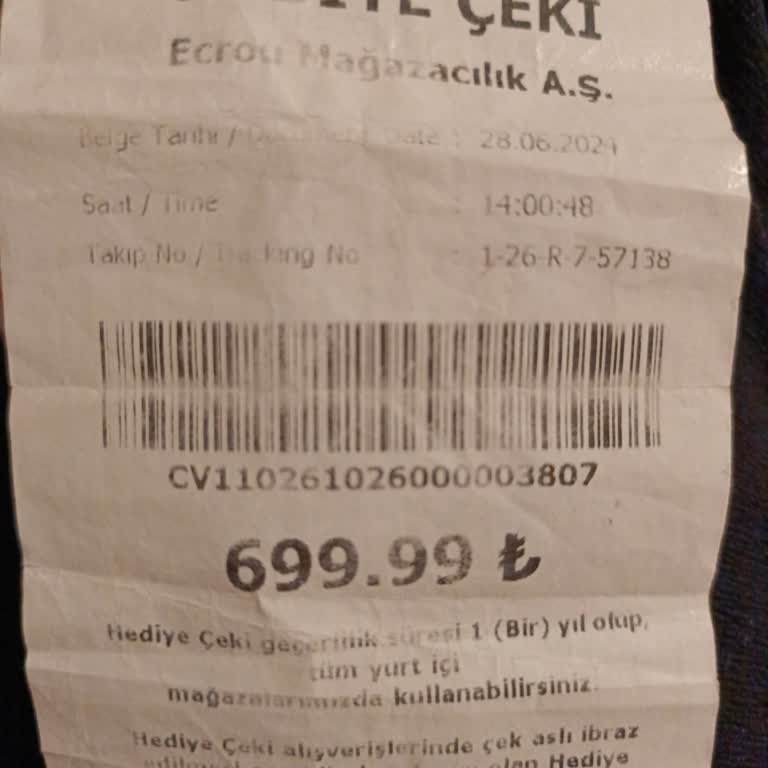 Hediye Çeki Mağduriyeti: Kullanılmamış Çek İftirası