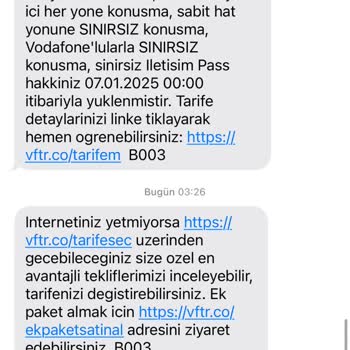 Kullanılmayan İnternet Paketi İçin Fatura Şoku