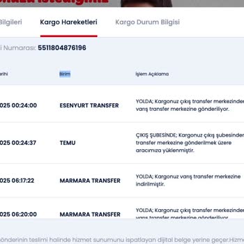 Aras Kargo'nun Teslimat Bahaneleri Ve Müşteri Mağduriyeti