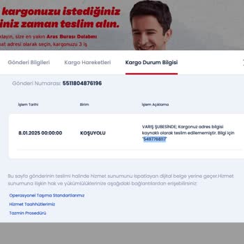 Aras Kargo'nun Teslimat Bahaneleri Ve Müşteri Mağduriyeti