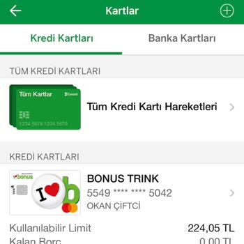 Kredi Kartı Ekstre Borcu Yanlış Görünüyor