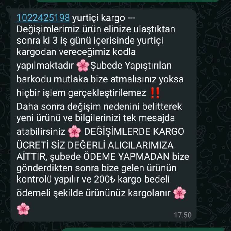 Yanlış Beden Ve Faturasız Ürün Sorunu