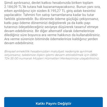 Anadolu Hayat Emeklilik BES Hesabı İptalinde Yüksek Giriş Aidatı Sorunu