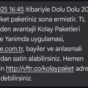 Yanıltıcı Mesajlar Ve Otomatik Paket Satın Alma Sorunu