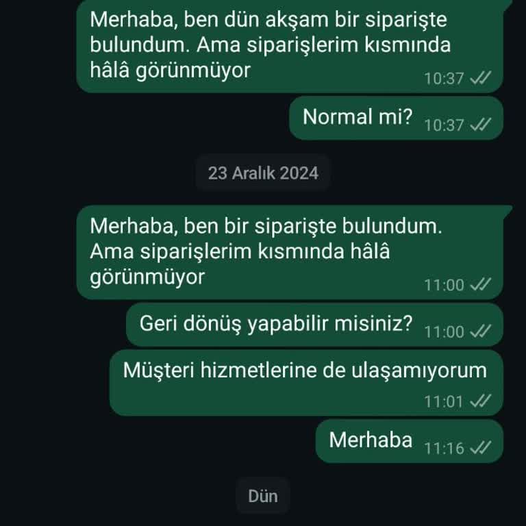 Sipariş Karmaşası: Eksik Ürünler Ve İletişim Sorunları