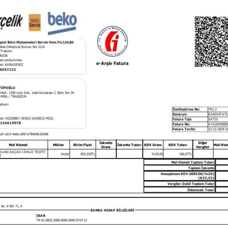 Arçelik Servis Hizmeti Ve Ücret İadesi Sorunu