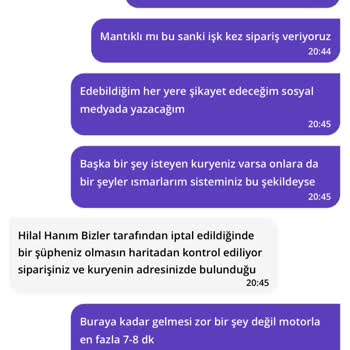 Getir Siparişi: Yanlış İptal Ve İletişim Sorunu